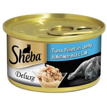 Sheba Cat Canned Food Tuna Fillet In Jelly 85g