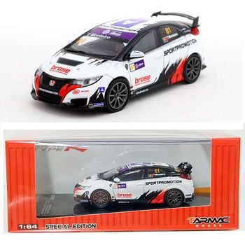 Tarmac Works Honda Civic Type-R FK2 Macau Guia 2016 1/64