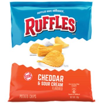 Ruffles Cheddar & Sour Cream 50g