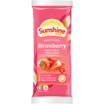 Sunshine Enriched Strawberry Wholemeal Cream Bun 65g