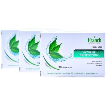 Franch Neem Hygiene Protect Soap 3pcs x 100g