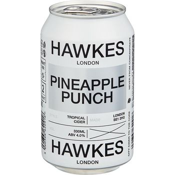 Hawkes Pineapple Punch Cider 330ml