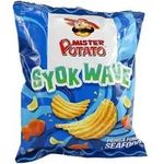 Mister Potato Syok Wave Perisa Fuhhh Seafood 65g