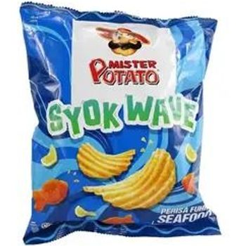 Mister Potato Syok Wave Perisa Fuhhh Seafood 65g