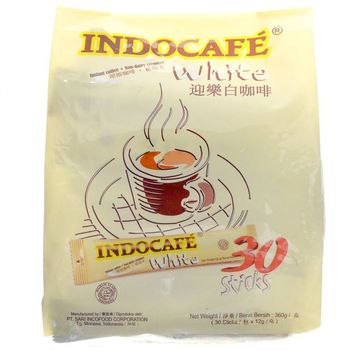 Indocafe Instant Coffee - White (30 x 12g)