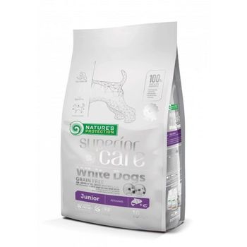 Natures Protection Superior Care White Dogs Grain Free Junior All Breeds 1.5kg