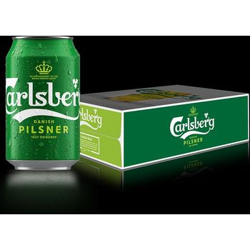 Carlsberg Beer Can 24 x 330ml