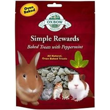 Oxbow Simple Rewards Baked Treats with Peppermint 85g