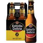 Estrella Galicia Sin Gluten Lager 330ml X 4 Pk
