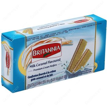 Britannia Milk Caramel Wafer 80g
