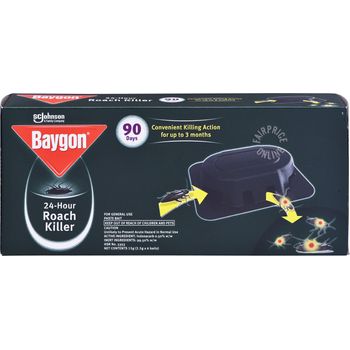 Baygon 24 Hour Roach Killer 90 Days 6s