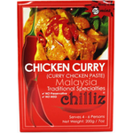 Chilliz Chicken Curry Paste 200g