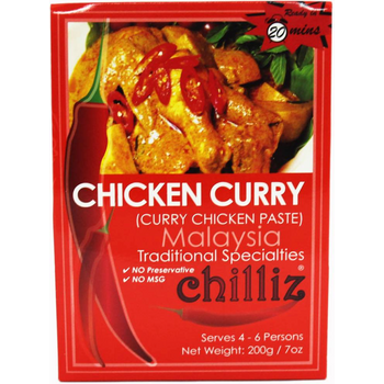 Chilliz Chicken Curry Paste 200g