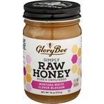 GloryBee Honey Raw Montana White Clover Blossom 513g