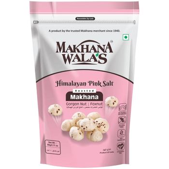Makhana Wala's Himalayan Pink Salt Roasted Makhana 60g