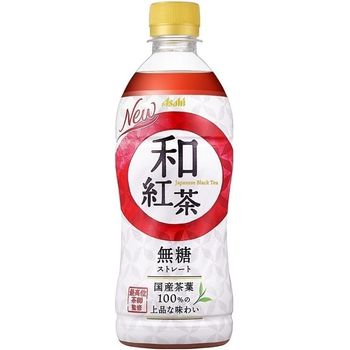 Asahi Japanese Black Tea Sugar Free Straight 500ml