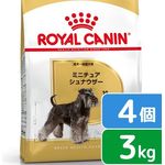 Royal Canin Miniature Schnauzer For Adult And Elderly Dogs 3kg X 4 Bags
