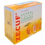 Zecuf Lozenges Orange/lemon/herbal 5 x 4 Lozenges