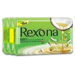 Rexona Coconut & Olive Oil Soap Bar 100% Naturally Sourced 150g Pack of 3