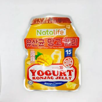 Natalife Lactic Acid Bacteria Konjac Jelly Mango Flavor 300g