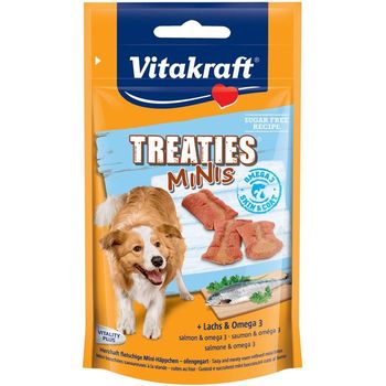 Vitakraft Treaties Minis Salmon And Omega 3 48g