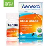 Genexa Multi-Symptom Cold Relief Homeopathic Cold Medicine for Adults. Treats Cough Congestion Sore Throat Runny Nose & More 60 tablets