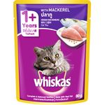 Whiskas Pouch Cat Food Mackerel 85g