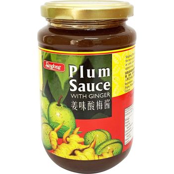 Sing Long Plum Sauce With Ginger 400g