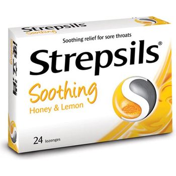 Strepsils Honey & Lemon Lozenges 24s