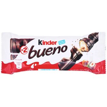 Kinder Bueno Chocolate Wafer Bar Milk 43g
