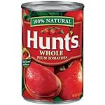 Hunts Whole Peeled Plum Tomatoes 410g