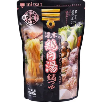 Mizkan Soup Base For Hot Pot Chicken Paitan 750g
