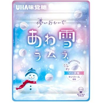 Uha Mikakuto Awa Yuki Snowy Ramune Candy Soda Flavour 27g