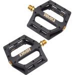 DMR Vault Mag Silver Titanium Pedals 916 Inch Blackgold Vaultmagcslk