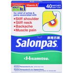 Salonpas Pain Relief Patch 65cm X 42cm 40 Patches