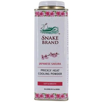 Snake Brand Japanese Sakura Prickly Heat Cooling Powder 280g