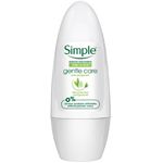 Bundle of 2 pcs Simple Gentle Care Anti Perspirant Roll On 45ml x 2pcs