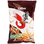 Calbee Prawn Crackers Grilled Squid Seaweed 90g