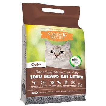 Cindy's Recipe Tofu Breads Cat Litter Coffee Flavored 7Ltr