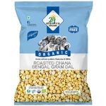 24 Mantra Chana Dal Bengal Panggang Organik 500g