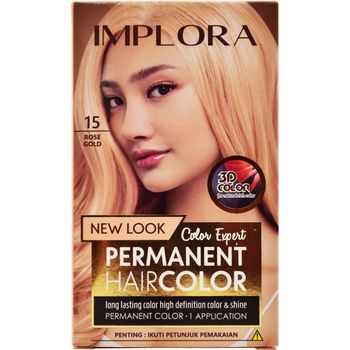 Implora Hair Color 15 Rosegold 70ml