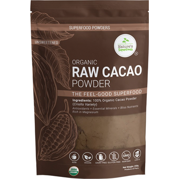 Nature's Superfoods Organic Raw Cacao Powder 250g