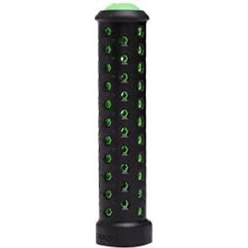 Fabric Slim Lock-On Handlebar Grips Black/Green