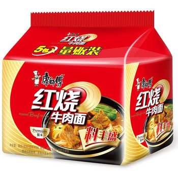 Master Kong Roasted Beef Noodle 5 Packs