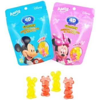 4D Gummy Candy Mickey Mouse And Friends 72g