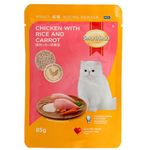 Smart Heart Cat Pouch Chicken With Rice And Carrot 85g