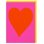 Ohh Deer Red Heart Card