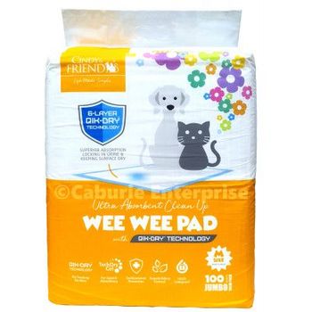 Cindy and Friend Wee Pad M 100Pcs