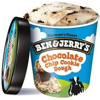 Ben Jerrys Chocolate Chip Cookie Dough Ice Cream 16oz