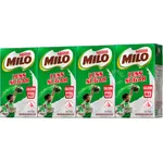 Milo Chocolate Malt Uht Packet Drink Less Sugar 200ml